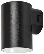 Rabalux 77154 vonkajšie nástenné LED svietidlo Urfa, 9W, IP65, čierna, 11,5 cm