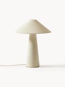 Veľká ľanová stolová lampa Ilena