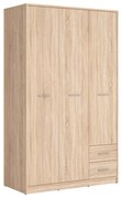 Šatníková skriňa BRW Nepo Plus 36 (dub sonoma) . Akcia -34%. Vlastná spoľahlivá doprava až k Vám domov. 1098442