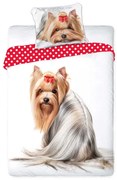 Obliečky Jorkšírsky teriér 140x200+70x90