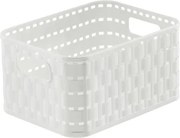 Úložný košík Country 2 l, biely%