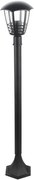 Rabalux MARSEILLE záhradné stĺpikové svietidlo max. 1x60W | E27 | IP44 - čierne, 8568