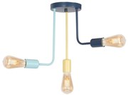 Detský prisadený luster CANDELA 3xE27/60W/230V