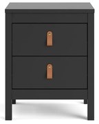 Čierny nočný stolík Madrid - Tvilum