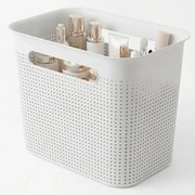 Rotho Úložný box s rúčkami BRISEN 7l, 26x18x21cm, biely