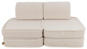 MeowBaby® variabilná pohovka Basic, Bearly Cream