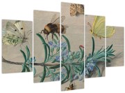 Obraz - Jan van Kessel the Elder, Insects and a Sprig of Rosemary, reprodukcia (150x105 cm)
