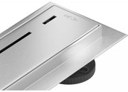 Mexen Flat nerezový sprchový žľab 60 cm vzor M03, 1022060-15