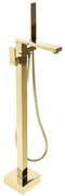 Voľne stojaca vaňová batéria Rea Tery zlatá