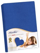Bellatex Froté prestieradlo Kamilka tmavomodrá, 100 x 200 cm