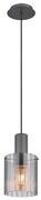 Globo 15904HS - Luster na lanku TULIVAR 1xE27/40W/230V pr. 18 cm šedá