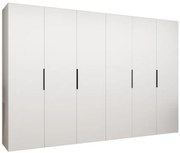 Skriňa Marbella I 300 biela/čierna