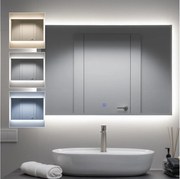 BRILAGI - LED kúpeľňové zrkadlo LUCE LED/30W/230V 60x90 cm IP44 CRI 90 stmievateľné + CCT