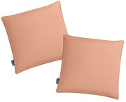 Sada 2 ks vonkajších vankúšov CALINO 45x45 cm, hnedo oranžové