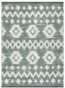 Koberec EKO SIZAL MOROC zigzak 22319 zelený/krém