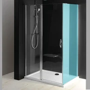 Gelco Gelco, ONE sprchové dvere s pevnou časťou 1100 mm, číre sklo, GO4811