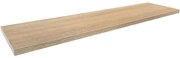 Laminátová regálová polica 1,8x40x120cm sonoma