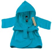 Modrý bavlnený detský župan veľkosť 1-2 roky - Tiseco Home Studio