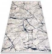 Koberec REBEC 51184A Marmur - krém/granát