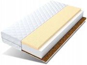 Detský matrac JUNIOR MAX RELAX 180x80x12 cm - pena/latex/kokos