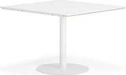 Stôl METRIC, stredná sekcia, 1000X1000x720 mm, biela