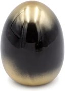 Veľkonočná dekorácia FIG 199 L čierna / zlatá (2 ks)