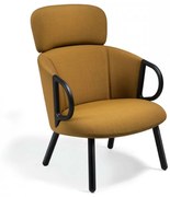 CUCARACHA čalúnené lounge kreslo CUCARACHA HB BL