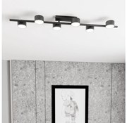 Stropné svietidlo BET 6xGX53/12W/230V čierna