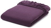 Džersejové napínacie prestieradlo, štandardná veľkosť, fialové