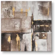 Maľovaný obraz na stenu ABSTRAKT  70x70 cm