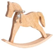 Vianočná dekorácia MANGOS hojdací koník 711510