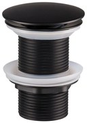 COMAD CLICK-CLACK T201MBG-3 - Umývadlový výpust CLICK-CLACK pr. 7 cm matná čierna