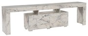 Televízny stolík Enclave Fressia Marble