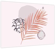 Obraz - Fialový minimalizmus N⁰3 (70x50 cm)