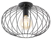 Inteligentné stropné svietidlo čierne vrátane Wifi G95 - Margarita