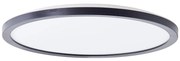 Brilliant - LED stropné svietidlo MILTON LED/18W/230V priemer 29,3 cm čierne