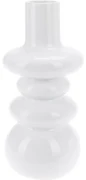 Kameninová váza Pulito, 22 cm, biela
