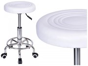 Kosmetická stolička Monza bílá