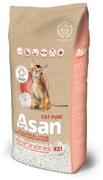 Asan Cat Organická podstielka pre mačky Pure, 42 l