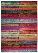 Koberec Salsa 0976A hnedý / červený