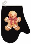 Vianočná kuchynská rukavica Ginger EMI, červená