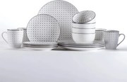 Porcelánová jedálenská súprava LISBON 16 ks