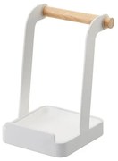 Biely stojan na pokrievku a varešku YAMAZAKI Tosca