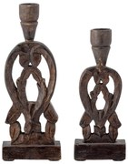 Drevené svietniky v súprave 2 ks Bernie – Bloomingville