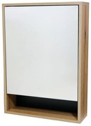 KÚPEĽŇOVÁ ZRKADLOVÁ SKRINKA NOVA 60 DUB EVOKE