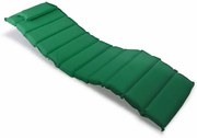 Divero 35879 Polstrovanie na lehátko - tmavo zelená