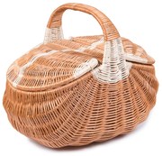 Piknikový kôš prútený Bondad IV.š. 50 x hl. 31 x v. 29/42(cm)
