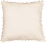 Vankúš s čipkou vanilka 40x40cm