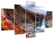 Obraz - kaňon Studlagil (150x105 cm)
