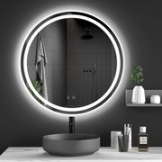 Rea Zrkadlo ⌀80 cm s regulovateľným LED osvetlením HOM-05520